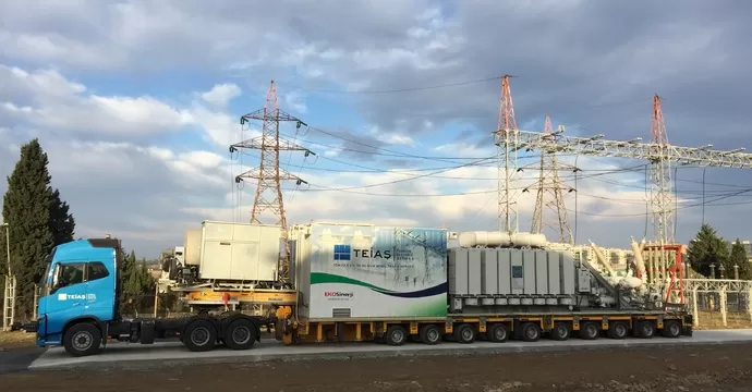 Yenibosna GIS 154/33.6 kV 50 MVA Mobil Trafo Sahası Yapımı